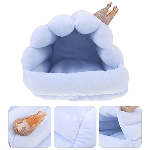 PATKAW Parakeet Toys Parakeet Toys Parrot Toys 2 Pcs Plush Hamster Hut Warm Hamster Hamster Fleece Hut Warm Small Pet Hut Bed Warm Winter Small Soft Toys Parrot Toys Parrot Toys