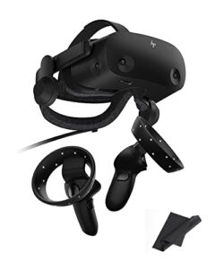 2022 newest hp reverb g2 virtual reality headset v2 version, black, w/ silmarils lens wipes