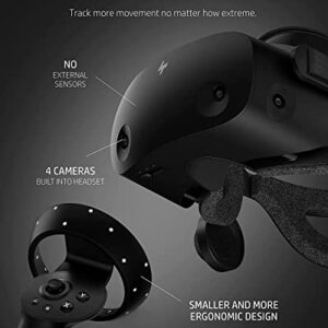 2022 Newest HP Reverb G2 Virtual Reality Headset V2 Version, Black, W/ Silmarils Lens Wipes