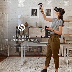 2022 Newest HP Reverb G2 Virtual Reality Headset V2 Version, Black, W/ Silmarils Lens Wipes