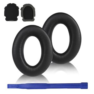 adhiper a20 aviation replacement ear pads ear cushion compatible with bose a30/a20/a10 aviation headset, earpads with soft memory foam, protein leather