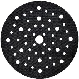 6 inch 53 holes premium hook and loop pad saver for random orbital sanders notably extends the backing pad´s lifetime,multi hole pad protector (1 pack)