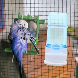 PATKAW Pigeon Supplies 2 Pcs Automatic Bird Feeders Parrot Water Dispenser Hanging Food Water Bowl Bottle for Pet Parrot Budgie Lovebirds Cockatiel Cage Supplies Bird Water Dispenser