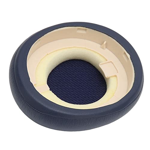 Hilitand Replacement Earpads Cushions for Jabra Elite 45h, Ear Cushion Cover Soft Protein Leather Foam Ear Pads for Evolve2 65 (65MS 65UC USB) On-Ear Wireless Headset(Dark Blue)