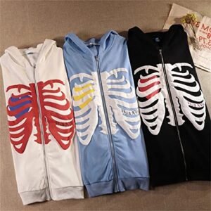 Lausiuoe Hoodies For Women Zip Up Cotton Women Zip Up Hoodie Y2k Vintage Graphic Oversized Hooded Sweatshirt Jacket Grunge Fairycore Coats Harajuku Streetwear