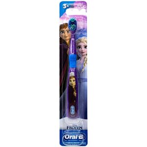 oral-b disney frozen toothbrush, 3+ yrs, extra soft, ann characters - 1 count