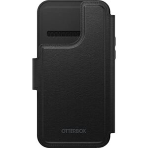 otterbox detachable folio wallet (case sold separately) for magsafe - iphone 14 pro max (only) - shadow (black)