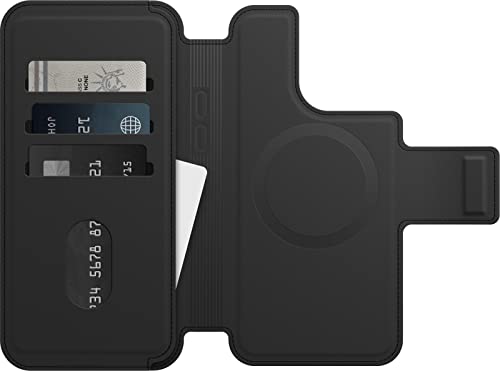 OtterBox Detachable Folio Wallet (Case Sold Separately) for MagSafe - IPhone 14 Pro Max (ONLY) - SHADOW (Black)
