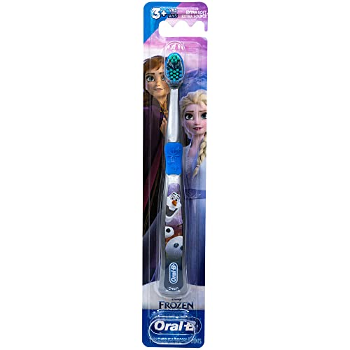 Oral-B Disney Frozen Toothbrush, 3+ YRS, Extra Soft, Olaf Characters -1 Count