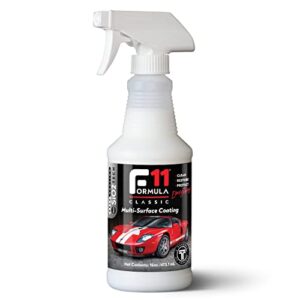 topcoat f11 polish & sealer for cars, motorcycles, rvs, and more - high-performance surface sealant - car wax replacement sealer - scratch remover - 16-ounce spray bottle