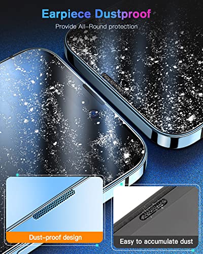 Benazcap [2 Pack] Screen Protector for iPhone 14 Pro Max 6.7 Inch 2022 with [Auto Dust-Elimination] Installation Kit, Dynamic Island Compatible, Bubble Free/Anti Scratch/9H Hardness 6.7'' Release