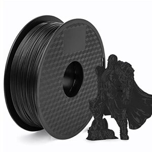 Creality 3D 5 Packs Black White Red Blue Grey PLA Filament 1.75mmn 1KG 2.2 lbs 3D Printer Filament 3D Printer Accessories 1kg Spool for All FDM 3D Printer