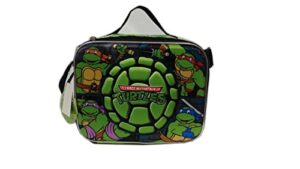 ruz ninja turtle 3d hardshell eva 10" insulated lunch travel bag box (b04555)