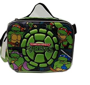 Ruz Ninja Turtle 3D Hardshell EVA 10" Insulated Lunch Travel Bag Box (B04555)