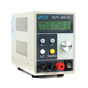 gixaa dc power supply variable series digital programmable laboratory dc switching power supply rs232 port 30v 10a 5a 1000v 0.5a 400v 2.5a 120v 600v 1a 3a with lcd display (power : 1000v 0.5a)