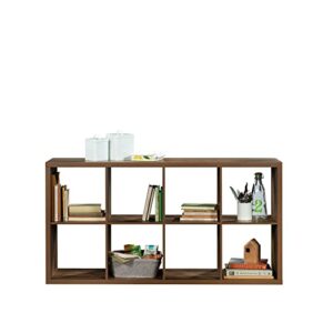 Sauder Miscellaneous Storage 8-Cube Organizer, L: 29.84" x W: 13.03" x H: 57.87", Rural Pine