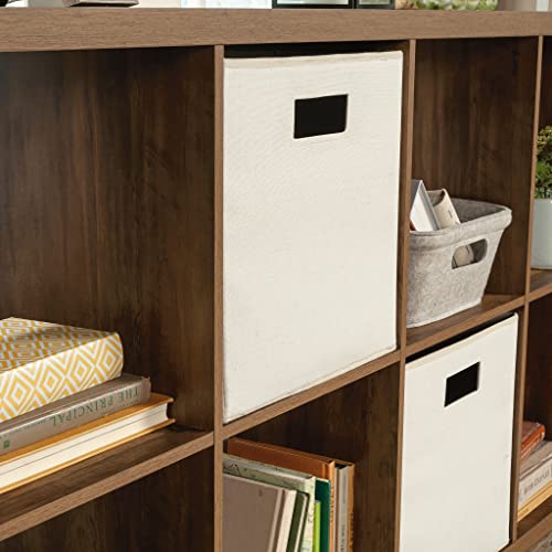 Sauder Miscellaneous Storage 8-Cube Organizer, L: 29.84" x W: 13.03" x H: 57.87", Rural Pine