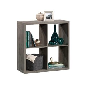 Sauder Miscellaneous Storage 4-Cube Organizer, Mystic Oak Finish