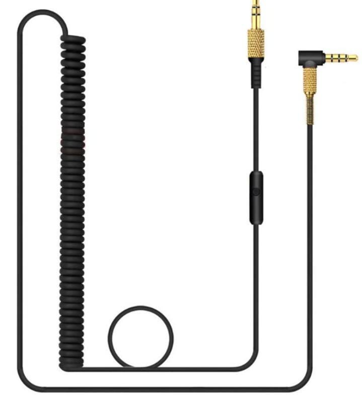 Major IV Replacement Cable with Microphone for Marshall Major II Major III Major IV Monitor II Mid A.N.C Headphones Cable (3.5mm Plug, 4Ft Extended to 8.2Ft)