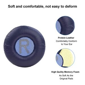 Tune 600 Earpads Replacement Ear Cushio for JBL Tune 600 BTNC / 500BT / 510BT / 450 Headphones, Memory Foam Protein Leather Ear Pads (Blue)