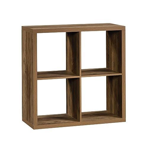 Sauder Miscellaneous Storage 4-Cube Organizer, Rural Pine Finish