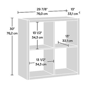 Sauder Miscellaneous Storage 4-Cube Organizer, Rural Pine Finish