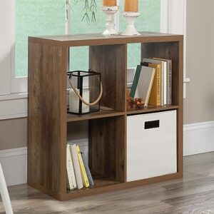 Sauder Miscellaneous Storage 4-Cube Organizer, Rural Pine Finish