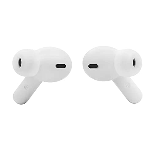 JBL Vibe Beam True Wireless Headphones - White, Small