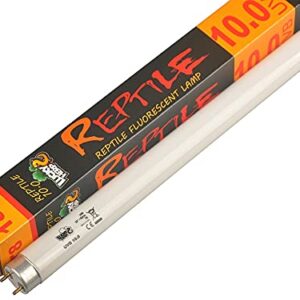 LUCKY HERP 10.0 Fluorescent Desert Terrarium Bulb Lamp Tube,T8,18 Watt,24 Inches