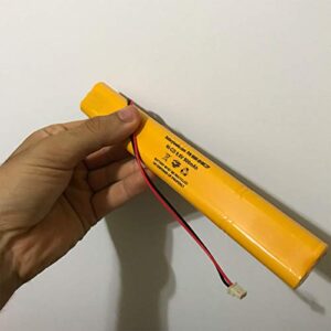 BBAT0043A Unitech BAT9.6V700 AA900MAH 9.6V ELB-B003 Lithonia ELB-B004 9.6v 900mAh Ni-CD Battery Pack Replacement for Exit Sign Emergency Light Fire Batteryhawk, LLC