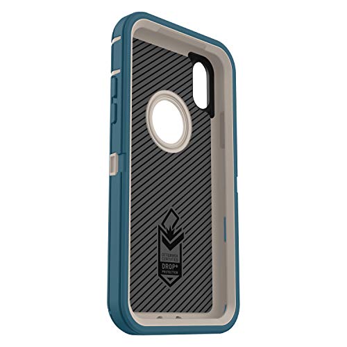 OtterBox Defender Series Case for iPhone X & iPhone Xs (ONLY), Case Only - Bulk Packaging - Big SUR (Pale Beige/Corsair)