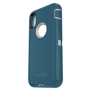 OtterBox Defender Series Case for iPhone X & iPhone Xs (ONLY), Case Only - Bulk Packaging - Big SUR (Pale Beige/Corsair)