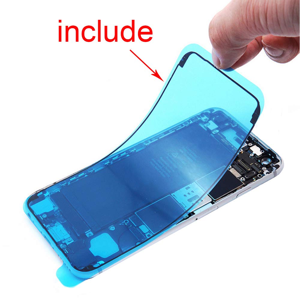 for iPhone X Screen Replacement LCD 5.8 inch Touch Screen Display Digitizer Repair Kit Assembly with Complete Repair Tools and Screen Protector