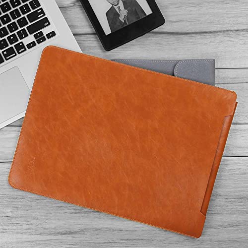 SOYAN Laptop Sleeve for 13-Inch MacBook Air 2018-2022 and 13-Inch MacBook Pro 2016-2022 (Brown)