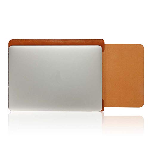 SOYAN Laptop Sleeve for 13-Inch MacBook Air 2018-2022 and 13-Inch MacBook Pro 2016-2022 (Brown)