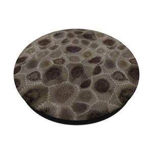 Petoskey Stone- Michigan PopSockets PopGrip: Swappable Grip for Phones & Tablets