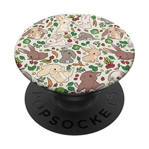 bunny rabbit popsockets popgrip: swappable grip for phones & tablets