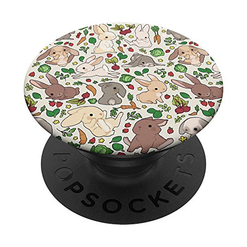 Bunny Rabbit PopSockets PopGrip: Swappable Grip for Phones & Tablets