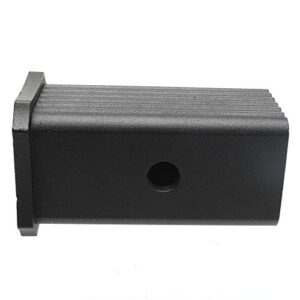 DEF 2-1/2" to 2" Hitch Adapter for Standard 2-1/2" Square Receiver Hitch Billet Aluminum (2-1/2" to 2")