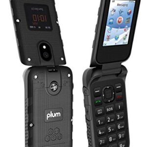 Plum Ram 8 - Rugged Flip Phone Unlocked Water Shock Proof - NOT for USE in The USA