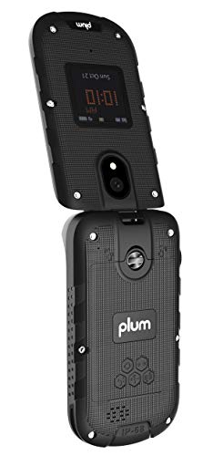 Plum Ram 8 - Rugged Flip Phone Unlocked Water Shock Proof - NOT for USE in The USA