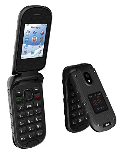 Plum Ram 8 - Rugged Flip Phone Unlocked Water Shock Proof - NOT for USE in The USA