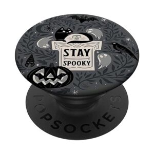 stay spooky halloween popsockets popgrip: swappable grip for phones & tablets popsockets standard popgrip