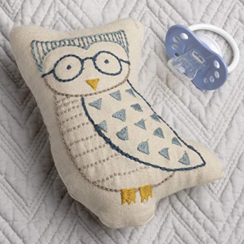Primitives by Kathy Softie Throw Pillow, 5 x 4-Inches, Owl