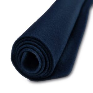 navy blue - premium acrylic felt xl craft sheet - 1 12x18 inch sheet