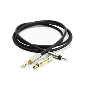 newfantasia replacement audio upgrade cable compatible with bose 700, quietcomfort 25, quietcomfort 35, qc25, qc35 ii, qc35, qc45 headphones 1.2meters/4feet