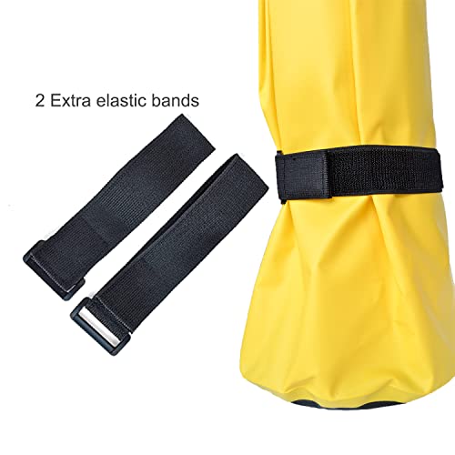 yeezo Horse Soaking Boot Equine Hoof Soaking Bag Hooves Wrapped Soaker Bags Horse Leg Care Icing Treating Bucket Extra-Large Horse Soaker Bag Easy Use Hoof Wraps Draft Soak Sack, 2 Pack