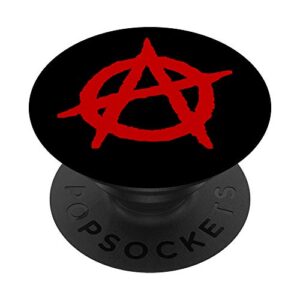 anarchy pop socket popsockets popgrip: swappable grip for phones & tablets