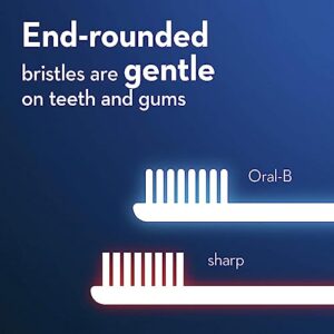 Oral-B Bacteria Blast Toothbrush, Medium, 6 Count