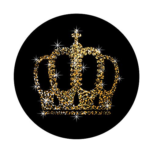 Crown Queen King Princess Prince Royal - Crown PopSockets PopGrip: Swappable Grip for Phones & Tablets